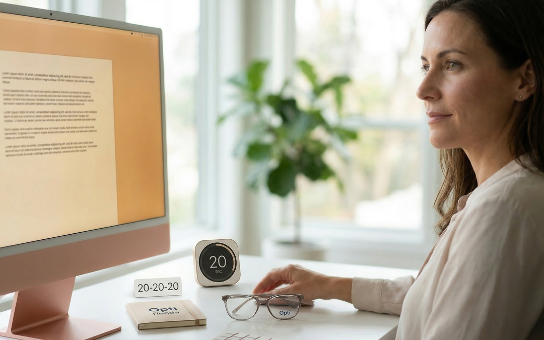 Fatiga Visual Digital: Guía para Sobrevivir al Teletrabajo sin Dañar tu Vista